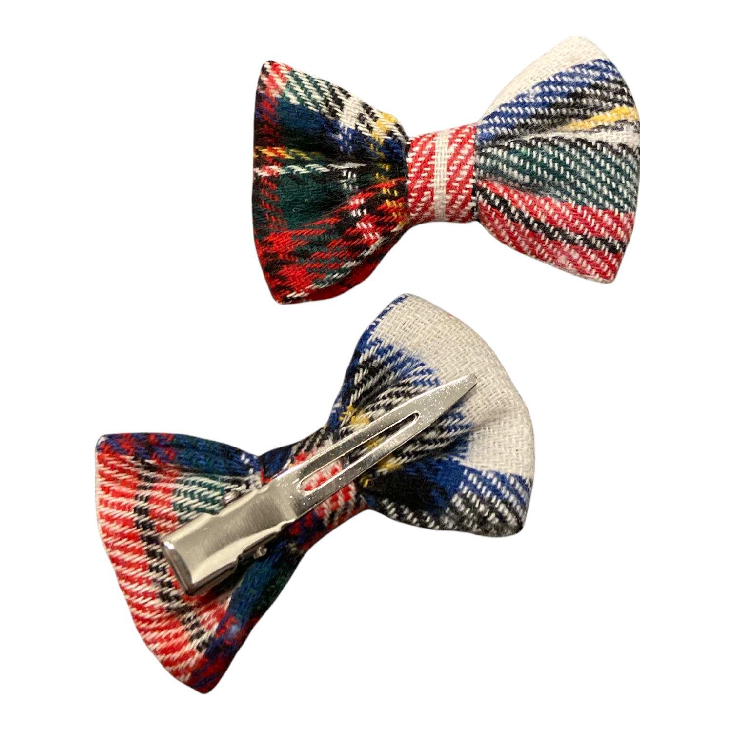 Plaid matching Bows image 0